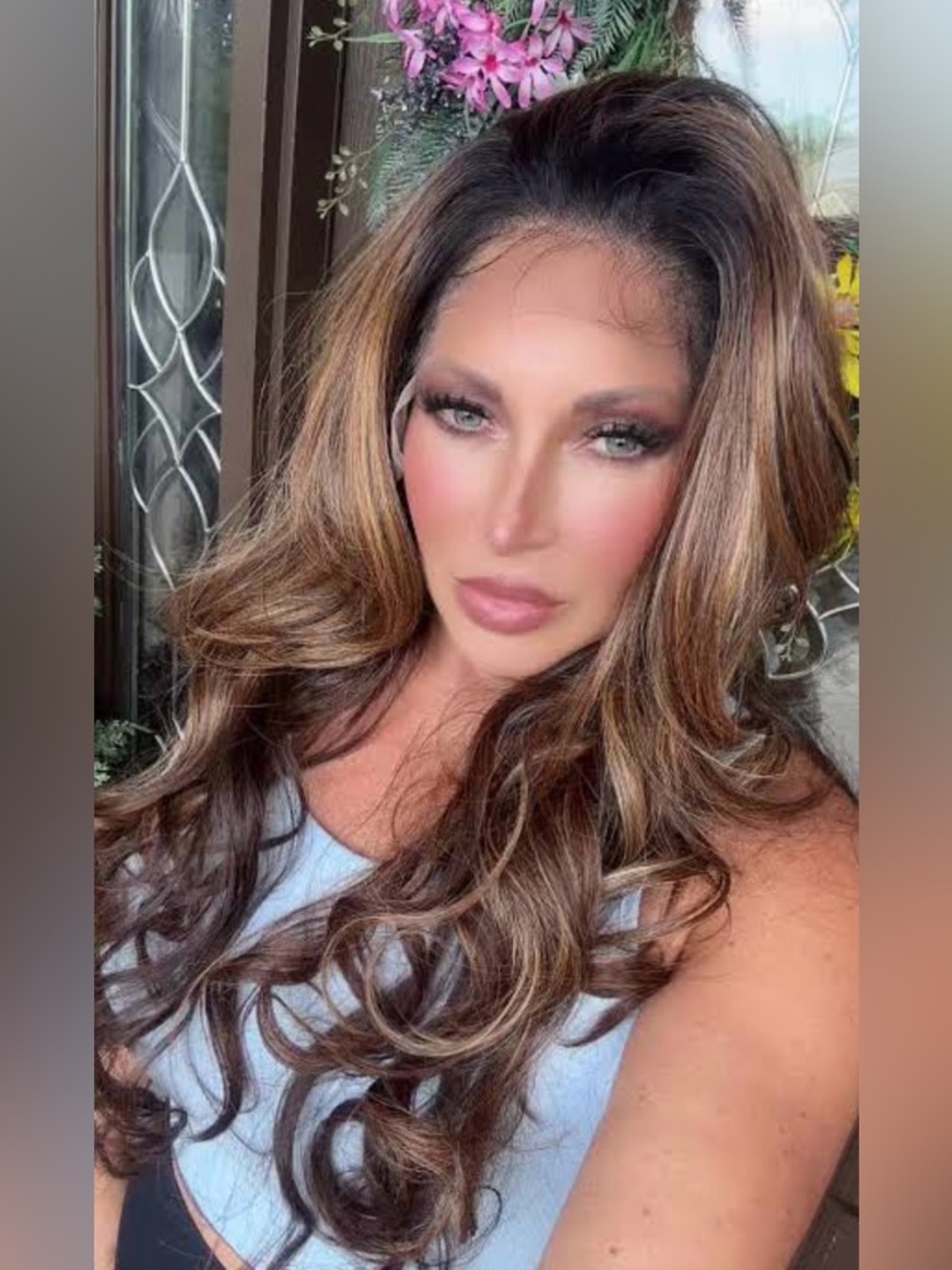 Outre perfect hairline Etienne chocolate caramel